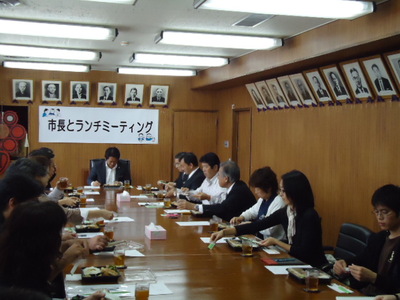 20101115　市長とランチミーティング