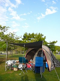 ４月のキャンプ①！ 2009/05/08 09:19:00