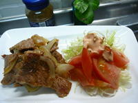 昨日の夕食。 2009/03/12 10:34:15