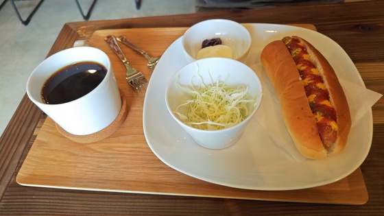 安波茶屋でモーニング