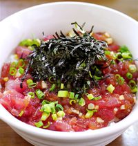 オススメ♪新発売♪マグロ丼♪600円ヽ(^o^)丿 2013/09/26 11:33:54