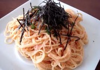 オススメの♪明太子パスタ４８０円♪ポテトサラダ付♪ 2013/05/17 19:15:29