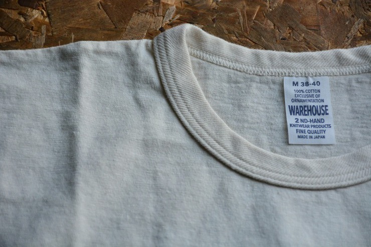 WAREHOUSEウエアハウス2024SS セコハンプリントTシャツ「CRAZY EDDIE 