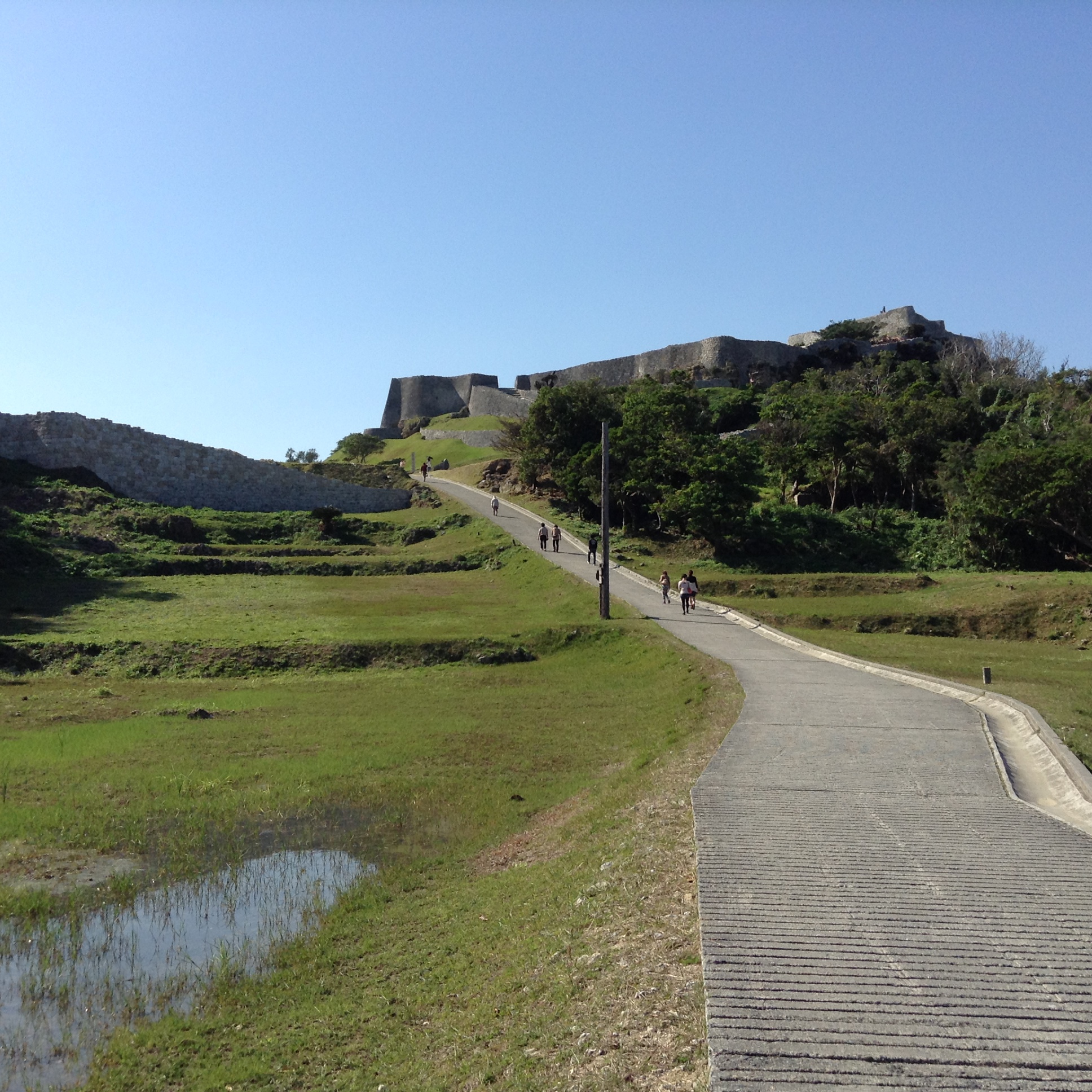 勝連城跡(^^)（かつれんじょうあと）