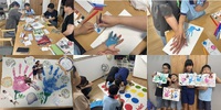 母の日思い出作りをしましたMaking Mother's Day Memories