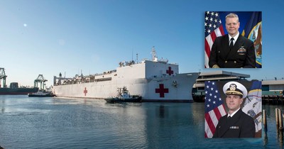 病院船艦長と司令官はイーグルスカウトcaptains Of The Usns Mercy Are Eagles ボーイスカウト沖縄県連盟