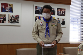 隼・菊スカウト顕彰が実施されました