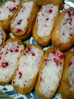 ローゼルいなり寿司