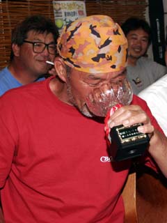 チャーマスさんも飲んでいます♪