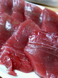 本マグロの刺身