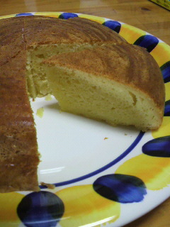炊飯器でクリームチーズケーキ