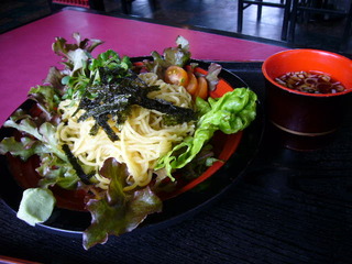 ざるラーメン