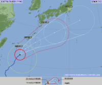台風情報!! 2012/06/04 13:14:55