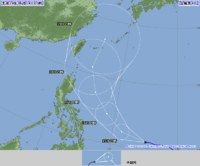 台風情報!! 2012/06/14 12:50:20