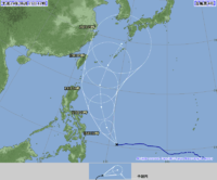 台風情報!! 2012/06/15 15:40:08