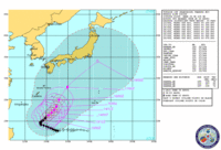 台風２１号情報!! 2012/10/13 13:04:06