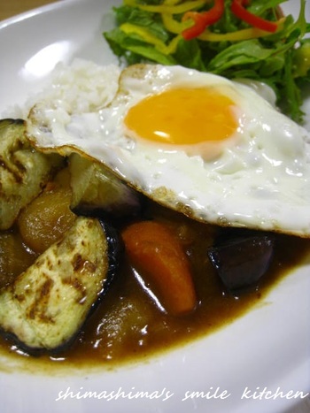 カレーが食べたくて。
