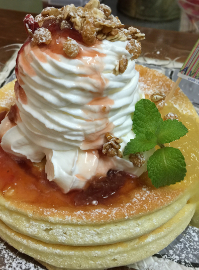 パンケーキ食べ納め 石垣島のカフェ アヴァンセ 島でつくったお話