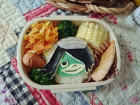息子弁当～カッパ&くまクッキー♪ 2015/02/16 19:34:52