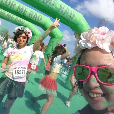 沖縄初開催イベントへ行ってみた!　～COLOR ME RAD OKINAWA～