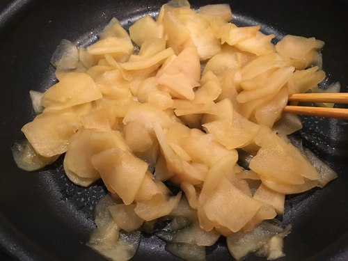アップルパイ作り