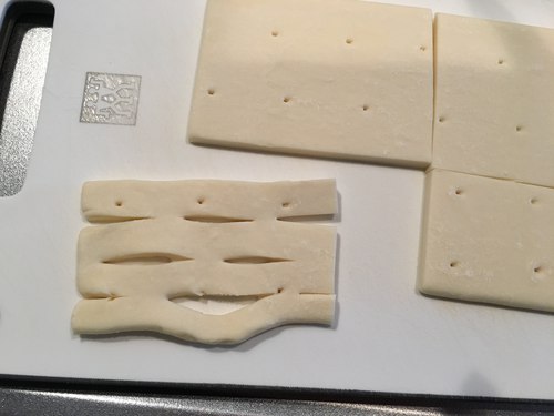 アップルパイ作り冷凍パイシート