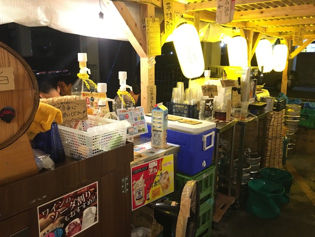 沖縄市泡瀬屋台のおじさん