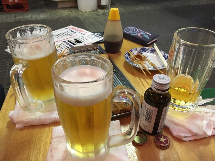 沖縄市飲み歩き「足立屋」から「Lighthouse」から「リレーションズ」はしごの旅！
