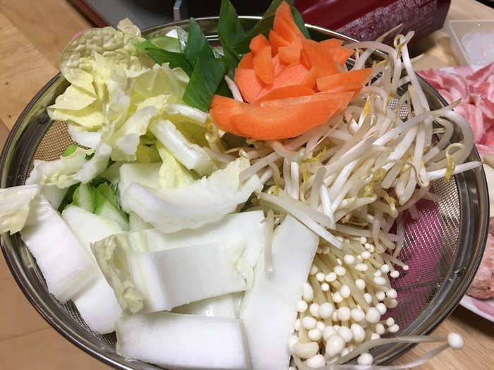 【我が家で初鍋】ごま豆乳鍋が美味しい～♡