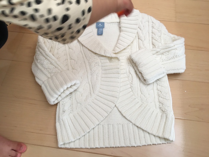【購入品】あしびなーのGAPで娘のカーディガンGET！