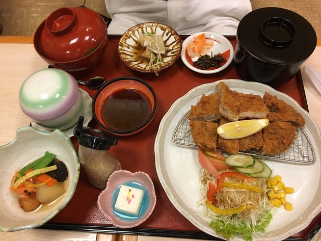 【家族でお食事】沖縄市プラザハウス 3F「和食処ばん傘」で夕飯♪