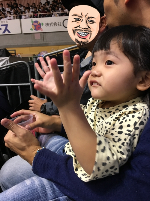 【勝利！】まさかの娘がノリノリ！！琉球ゴールデンキングスの試合楽しかった！また行こう～♡