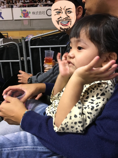 【勝利！】まさかの娘がノリノリ！！琉球ゴールデンキングスの試合楽しかった！また行こう～♡