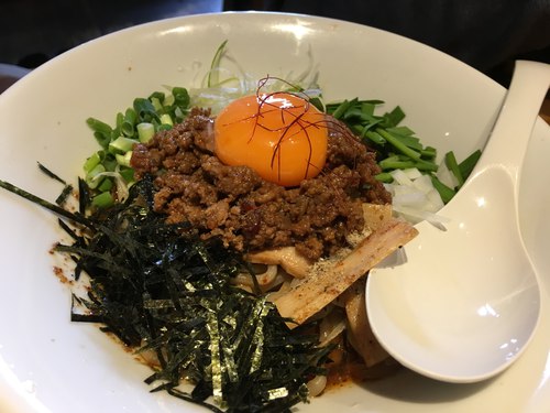 沖縄市Gochiゴチラーメンまぜ麺