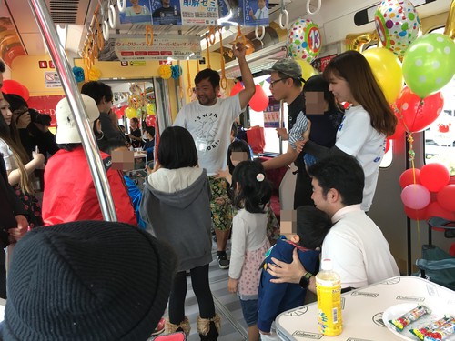 てぃーだ祭2018ゆいレールモノレール貸切パーティー