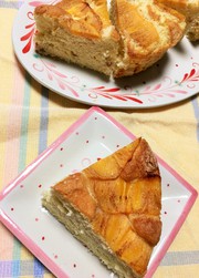 柿とバナナのケーキ