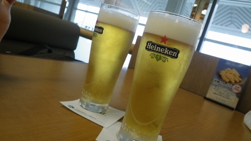 沖縄脱出・初日！