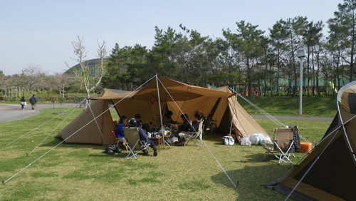 週末はまたまたキャンプ♪