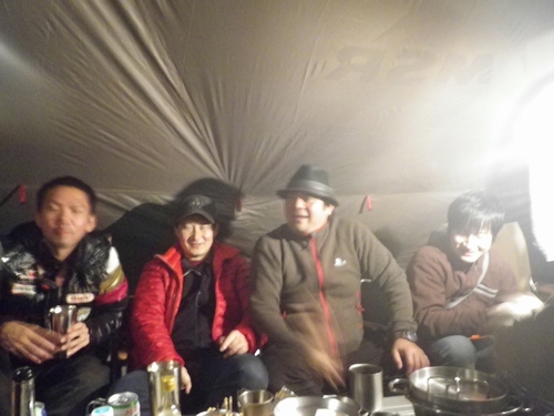 2012～2013年越しキャンプ♪