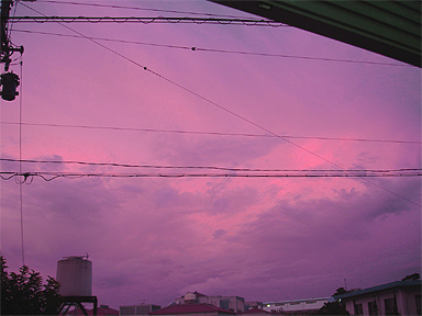 夕焼け
