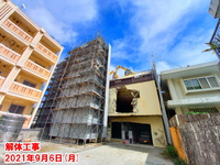 名護市の解体工事♪
