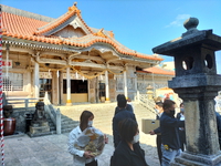 普天満神宮でお祓いと集合写真♪ 2023/02/03 16:40:31