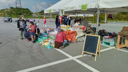 南城市役所横でイベント開催中です☺️