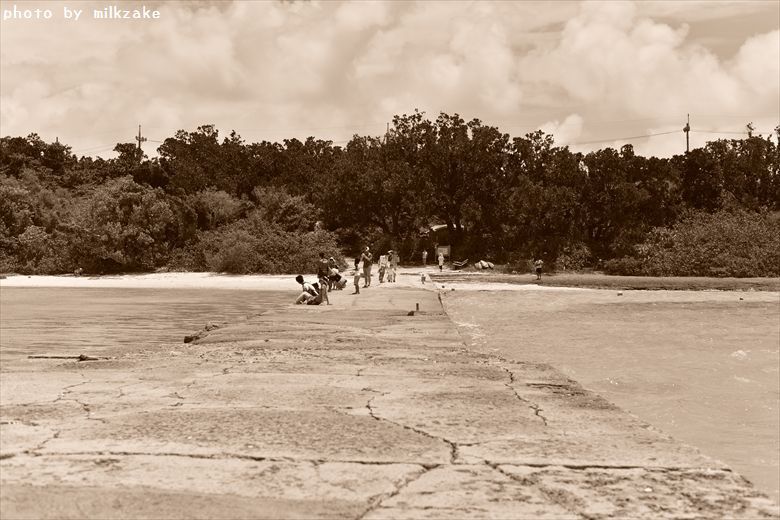 竹富島 2014/08/18 sepia part1