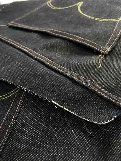 KM006-01（13.75oz selvedge denim） │ デニム Double Volante(ダブル