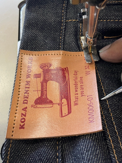 極美品】DOUBLE VOLANTE Koza Denim セルビッジ デニム コザ発信の 