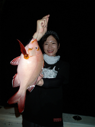 沖縄県　釣り船ゆりかでGTフィッシング