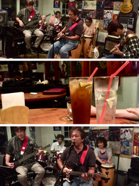 移転前のグリーンリバーでライブ