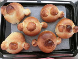 只今焼き上がり