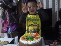 birthday party.｡o○☆*゜ 2012/12/30 21:28:10